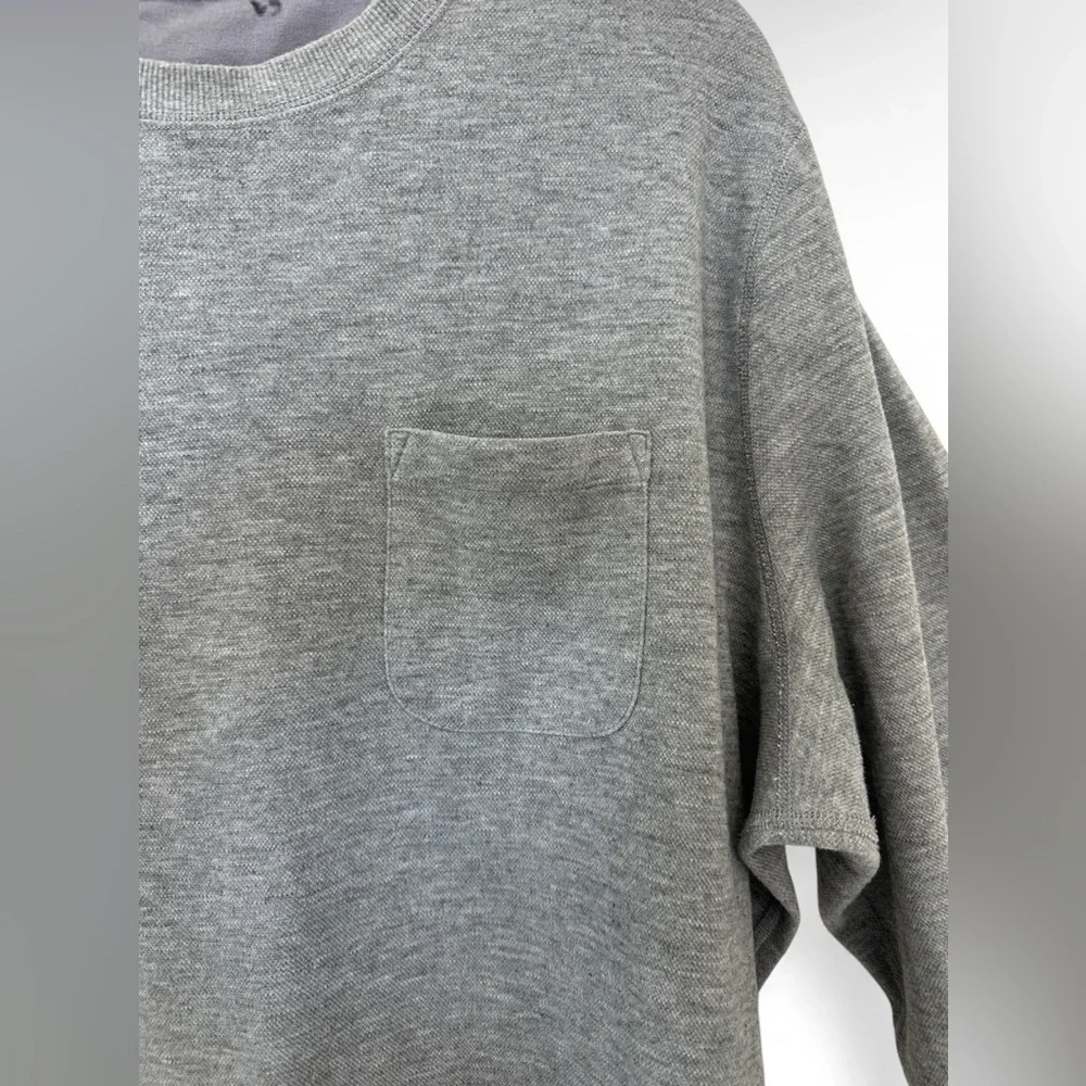 Vuori Men's Gray Jeffrey’s Pullover Sweater - Size XLarge